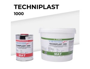 Techniplast 1000 - dwuskładnikowy lakier poliuretanowy mat 2KG