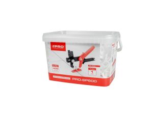 PRO SYSTEM POZIOMUJĄCY PRO-SP600 KLIPSY 1 MM , 400 SZTUK  PRO-SP605