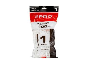 PRO SYSTEM POZIOMUJACY DO PŁYTEK PRO-SP800 , KLIPSY 1MM ( 100 SZTUK) PRO-SP802