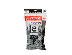 PRO SYSTEM POZIOMUJACY DO PŁYTEK PRO-SP800 , KLIPSY 2MM ( 100 SZTUK) PRO-SP822