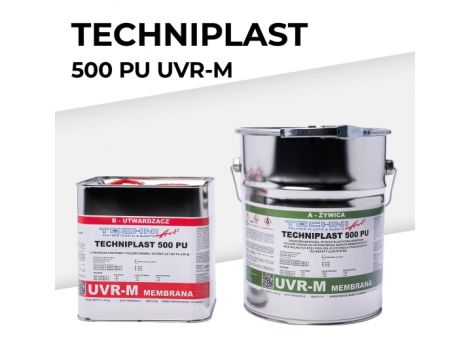 TECHNIART TECHNIPLAST 500 PU UVR M ELASTYCZNA MEMBRANA POLIURETANOWA 7,5 KG