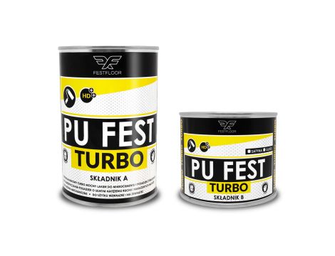 FESTFLOOR PU FEST TURBO LAKIER POLIURETANOWY DO MIKROCEMENTU 0,6 KG - 2