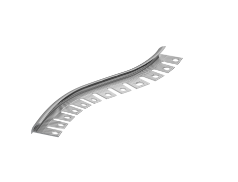 Listwa aluminiowa owalna łukowa "AOWŁ"2,5m/10mm - 2