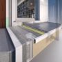 Celox profil prosty balkonowy , okapowy PRIAMY 2,5m braz - 4