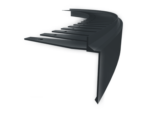 Celox profil balkonowy  łukowy PRIAMY FLEXI 2,5m antracyt