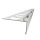 Profil okapowy PRIAMY STONE Z DRENAŻEM KAMIENNY DYWAN 2,5M naturalne aluminium