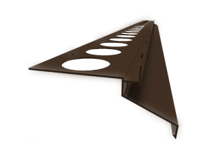 Celox profil balkonowy  DRIP prosty 2,5m  braz