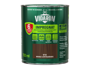 VIDARON Impregnat Ochronno-Dekoracyjny Powłokotwórczy 700ml wenge afrykańskie V10