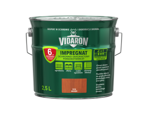 VIDARON Impregnat Ochronno-Dekoracyjny Powłokotwórczy 2,5l mahoń V24