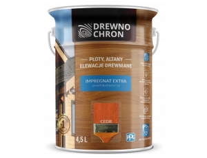 IMPREGNAT EXTRA POWŁOKOTWÓRCZY DREWNOCHRON 4,5L CEDR