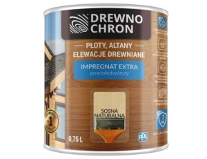 IMPREGNAT EXTRA POWŁOKOTWÓRCZY DREWNOCHRON 0,75L SOSNA NATURALNA