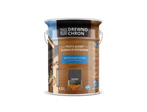 IMPREGNAT EXTRA POWŁOKOTWÓRCZY DREWNOCHRON 4,5L SZARY
