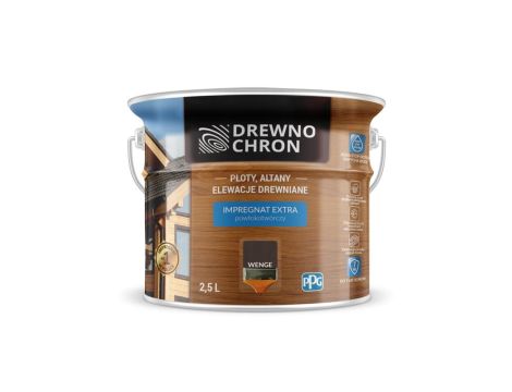 IMPREGNAT EXTRA POWŁOKOTWÓRCZY DREWNOCHRON 2,5L WENGE