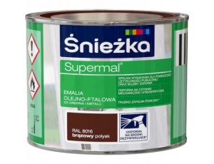 EMALIA OLEJNO FTALOWA ŚNIEŻKA SUPERMAL 0.2L BRAZ RAL8016