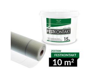 FESTFLOOR Wzmacnianie podłoża 10m2 - mostek sczepny + siatka