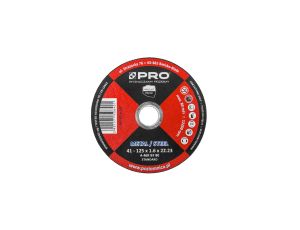 PRO TARCZA DO METALU 125 X 1.6 X 22,23 MM PRO-WT002