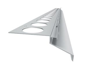 Profil okapowy  balkonowy DRIP PLUS prosty 2,5m
