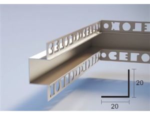 Narożnik wewętrzny do boniowania ALUMINIOWY !!
