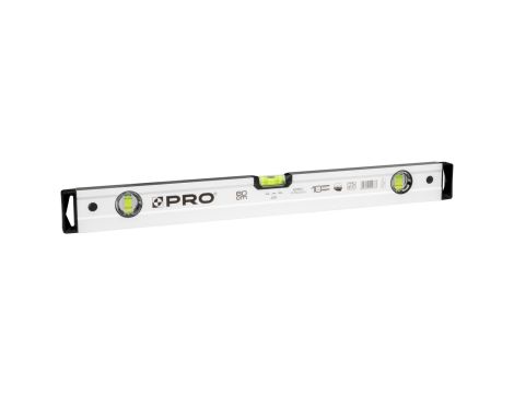 PRO POZIOMICA PRO800 BIAŁA MALOWANA Z LIBELLĄ 2%  60 CM PRO-BJ060