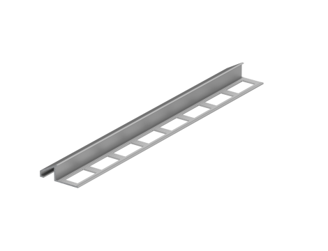 Listwa aluminiowa najazdowa skos "ASK"2,5m/10mm - 3