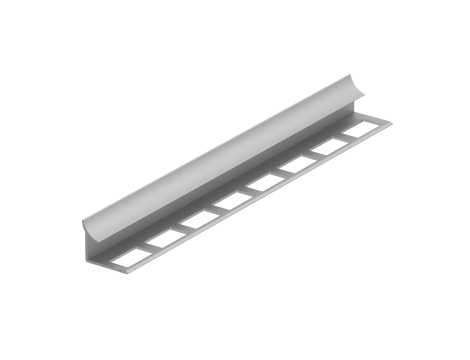 Listwa aluminiowa wewnętrzna "AWE"2,5m/9mm - 4