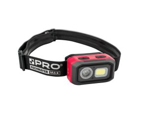 PRO LATARKA CZOŁOWA LED Z AKUMULATOREM I CZUJNIKIEM RUCHU IP54 500 LM PRO-LD108