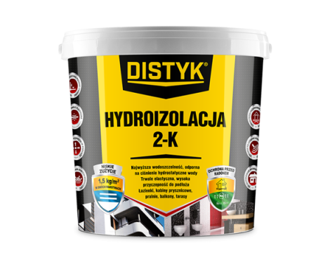 Distyk 2K DWUSKŁADNIKOWA HYDROIZOLACJA  14kg CH0275DPL