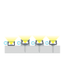 Profil LED napowierzchniowy "A" PŁYTKI 2m - 6