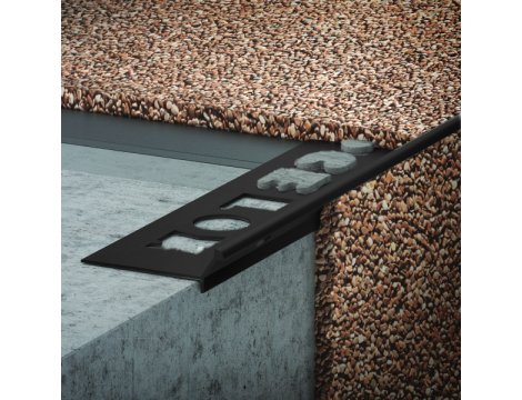 Profil KV schodowy czarny  kamienny dywan 2,5 mb