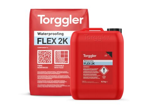 TORGGLER HYDROIZOLACJA 2K FLEXI , ELASTYCZNA WZMOCNIOWA WŁÓKNAMI 33KG