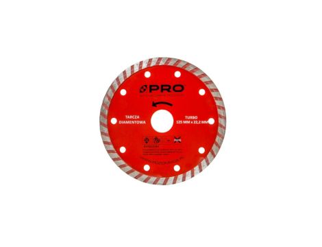 PRO TARCZA DIAMENTOWA TURBO  125MM X 2,2 M PRO-WT110